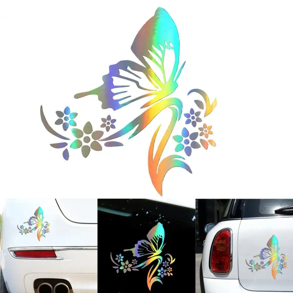 Decorative Sticker Eye-catching Ornamental Bright Colors Reflective Butterfly Car Funny Sticker for Refrigerator
Decorative Sticker Eye-catching Ornamental Bright Colors Reflective Butterfly Car Funny Sticker for Refrigerator