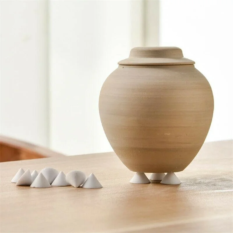 10/20/50pcs Ceramic Refractory Support Nail High Temperature Resistant Material Removable Nail Cone Pad Kiln Pottery Tool
10/20/50pcs Ceramic Refractory Support Nail High Temperature Resistant Material Removable Nail Cone Pad Kiln Pottery Tool