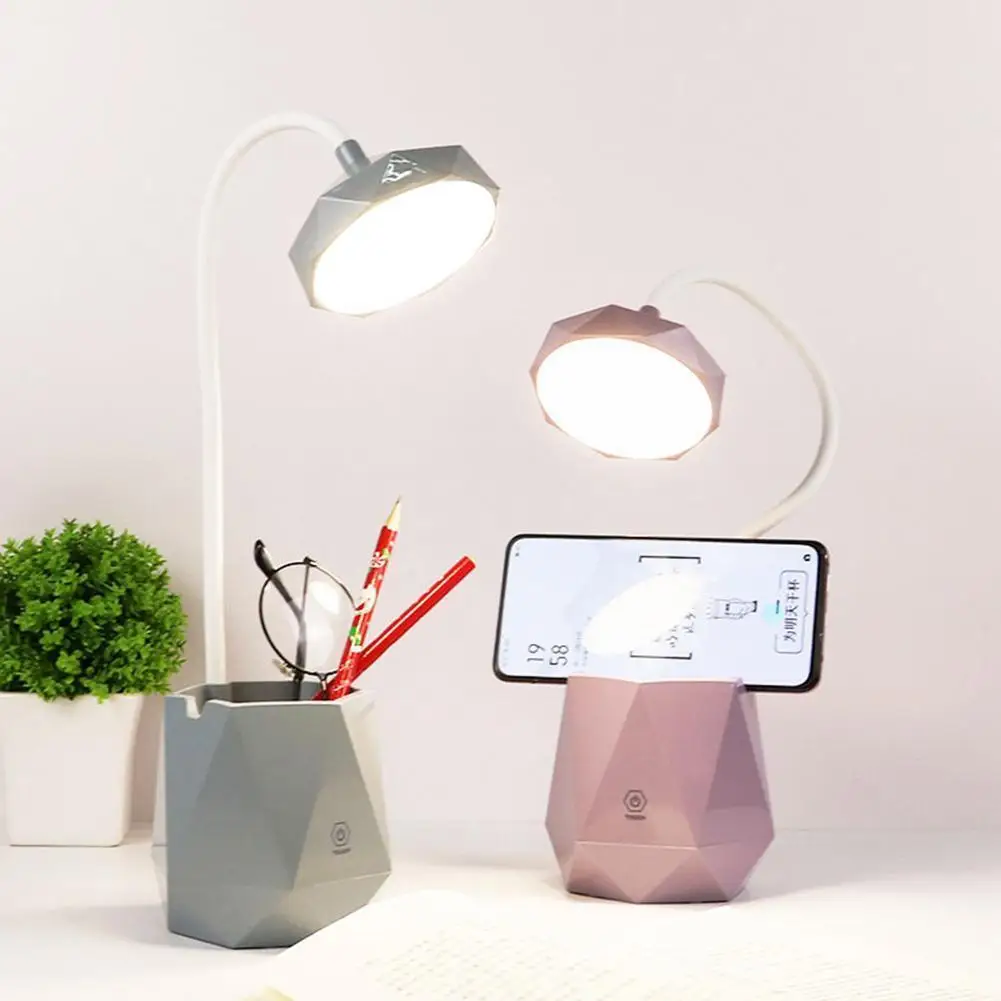 Светодиодная настольная лампа V8r7, Usb ночсветильник с плавным затемнением, многофункциональный обучающий кронштейн для глаз 
Светодиодная настольная лампа V8r7, Usb ночсветильник с плавным затемнением, многофункциональный обучающий кронштейн для глаз