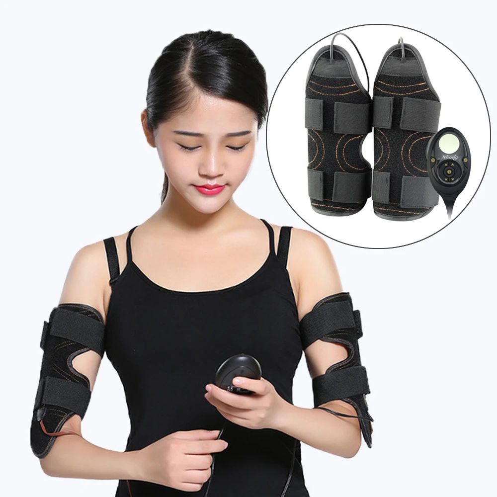 EMS Muscle Stimulation Electrodes Arm Training Massager Calf Slimming Belt Weight Loss Fitness Fat Burning Bodybuilding Machine
EMS Muscle Stimulation Electrodes Arm Training Massager Calf Slimming Belt Weight Loss Fitness Fat Burning Bodybuilding Machine
