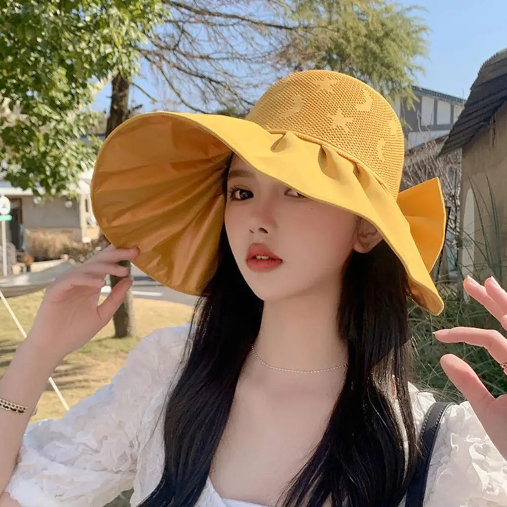 Women Sun Hat Stylish Women's Ultralight Uv Resistant Sun Hats Wide Brim Solid Color Visor Hats for Summer Beach for Ladies Sun
Women Sun Hat Stylish Women's Ultralight Uv Resistant Sun Hats Wide Brim Solid Color Visor Hats for Summer Beach for Ladies Sun