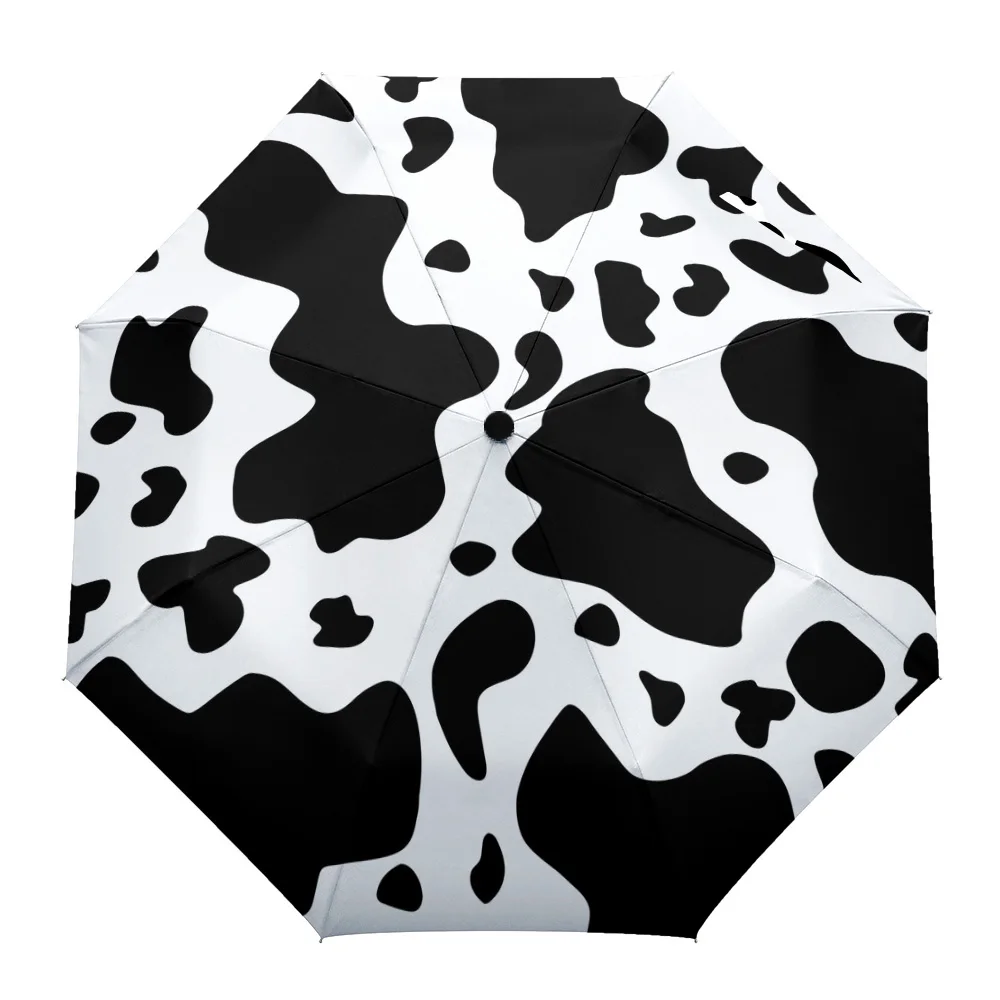 Cow Texture Windproof Umbrellas Travel Folding Umbrella for Female Male Eight Bone Automatic Printed Parasol
Cow Texture Windproof Umbrellas Travel Folding Umbrella for Female Male Eight Bone Automatic Printed Parasol