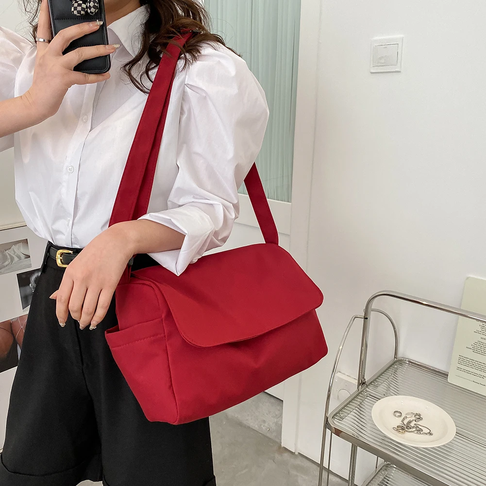 Messenger Shoulder Bags Casual Oxford Cloth Crossbody Bags for Women Solid Color Travel Tote Bag Ladies Bolsas Femininas New In
Messenger Shoulder Bags Casual Oxford Cloth Crossbody Bags for Women Solid Color Travel Tote Bag Ladies Bolsas Femininas New In