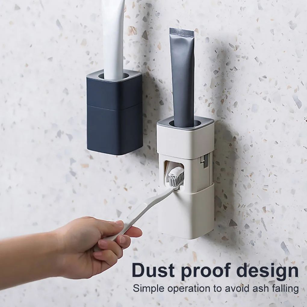 Automatic Toothpaste Dispenser Squeezers Hands Free Wall Mounted Toothpaste Squeezer Shower Washroom Bathroom Accessories
Automatic Toothpaste Dispenser Squeezers Hands Free Wall Mounted Toothpaste Squeezer Shower Washroom Bathroom Accessories
