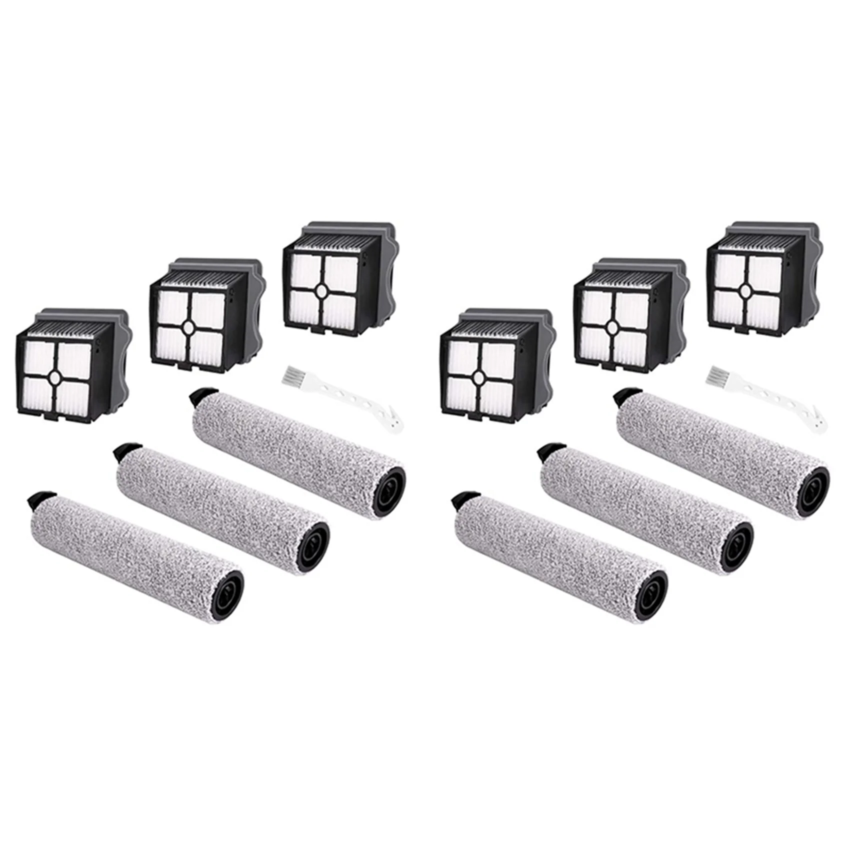 2 Set Replacement Brush Roller And Vacuum Filter Suitable For Tineco Ifloor 3/Ifloor One S3 Cordless 
2 Set Replacement Brush Roller And Vacuum Filter Suitable For Tineco Ifloor 3/Ifloor One S3 Cordless