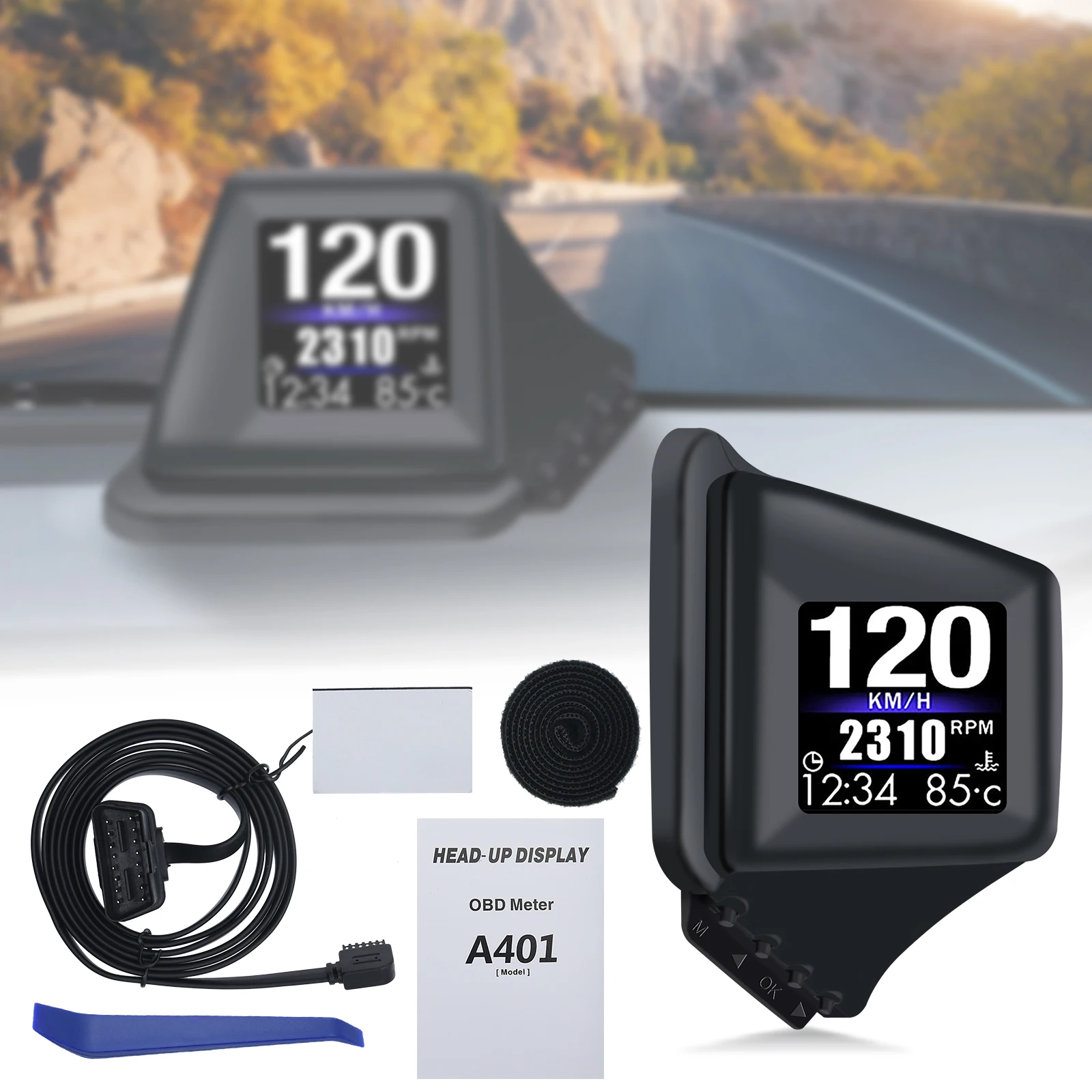 Многофункциональный Автомобильный HUD-дисплей OBD2 С GPS, Бортовым Компьютером, Датчиком Давления Турбонаддува, Температуры М...
Многофункциональный Автомобильный HUD-дисплей OBD2 С GPS, Бортовым Компьютером, Датчиком Давления Турбонаддува, Температуры М...