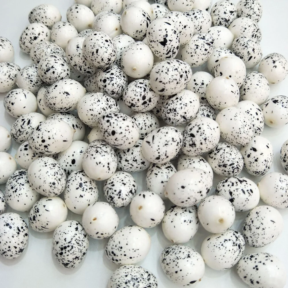 

30 шт., декоративные яйца из пенопласта для птиц