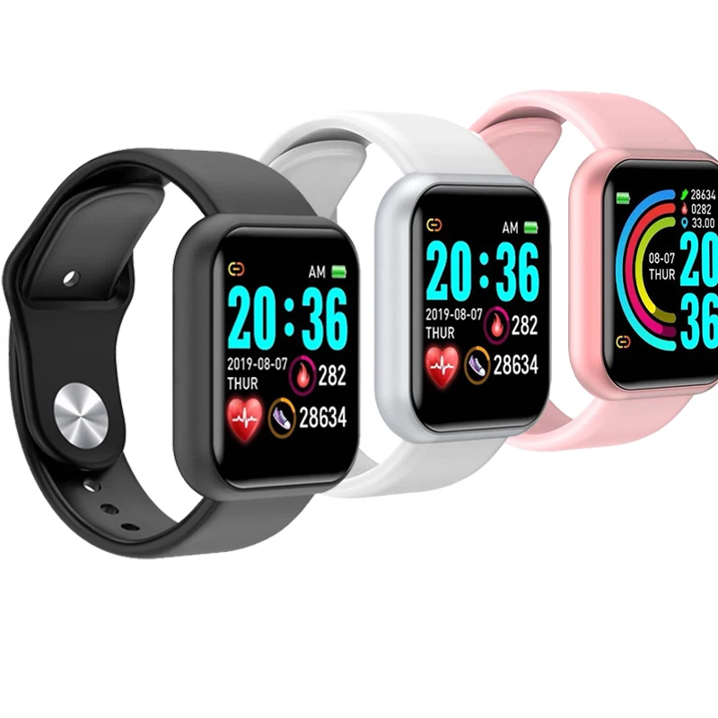 D20S Pro Smart Watch Y68 Bluetooth Fitness Tracker Sports Watch Heart Rate Monitor Blood Pressure Smart Bracelet for Android IOS
D20S Pro Smart Watch Y68 Bluetooth Fitness Tracker Sports Watch Heart Rate Monitor Blood Pressure Smart Bracelet for Android IOS