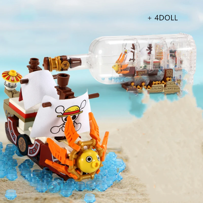 568 шт. цельные лодки Luffy Sunny пиратские корабли из блоков Модель солнечного света лодка сборная коллекционная игрушка для детей Подарки
568 шт. цельные лодки Luffy Sunny пиратские корабли из блоков Модель солнечного света лодка сборная коллекционная игрушка для детей Подарки