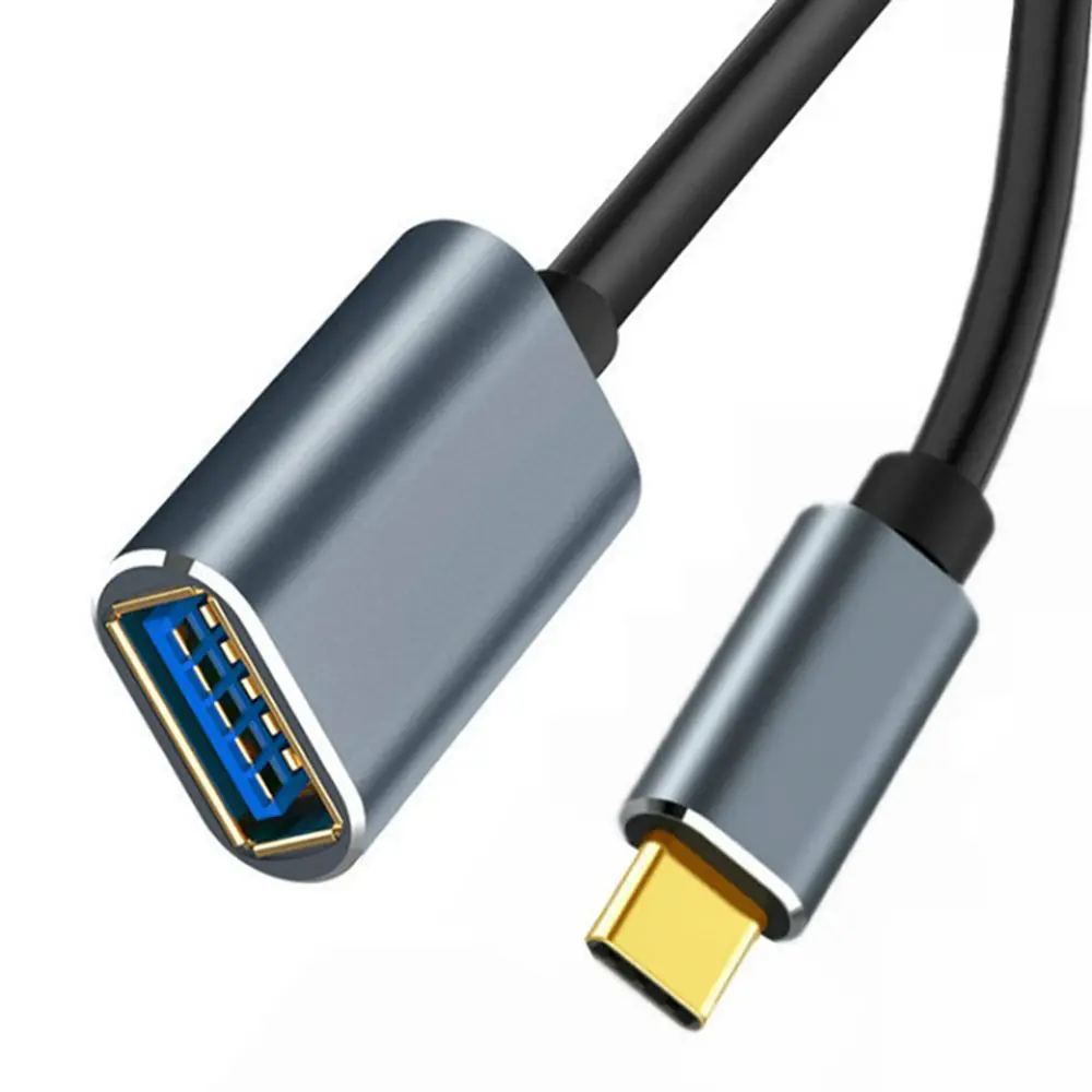 Кабель-переходник с Type-C на USB 3,0 для ноутбука, 5 Гбит/с 
Кабель-переходник с Type-C на USB 3,0 для ноутбука, 5 Гбит/с