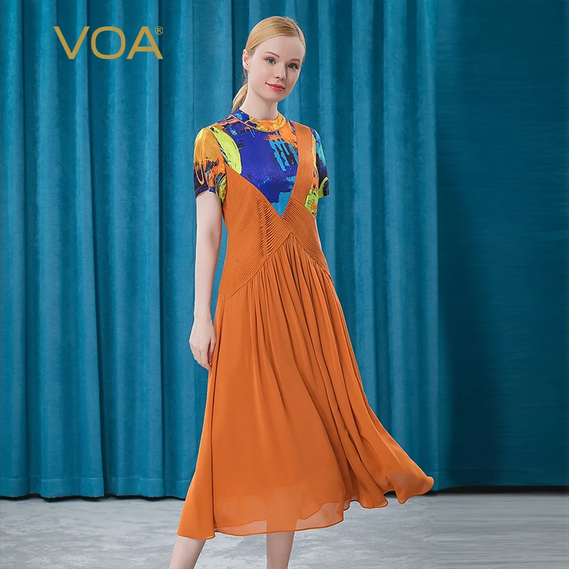 Женское платье с короткими рукавами VOA 20 в момме, с цветочным рисунком, с коротким рукавом, AE519, коричневого, желтого цвета
Женское платье с короткими рукавами VOA 20 в момме, с цветочным рисунком, с коротким рукавом, AE519, коричневого, желтого цвета