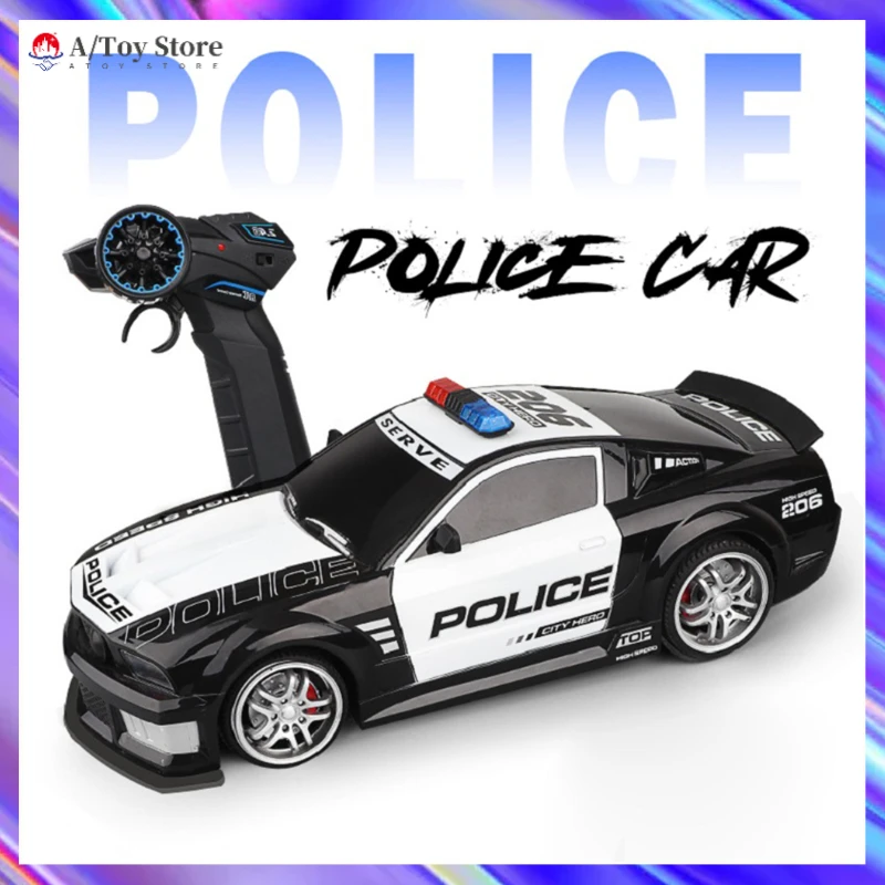 1/12 2.4GHZ Super Fast Police Rc Car Remote Control Cars Toy With Lights Durable Chase Drift Vehicle Toys For Boys Gift 
1/12 2.4GHZ Super Fast Police Rc Car Remote Control Cars Toy With Lights Durable Chase Drift Vehicle Toys For Boys Gift