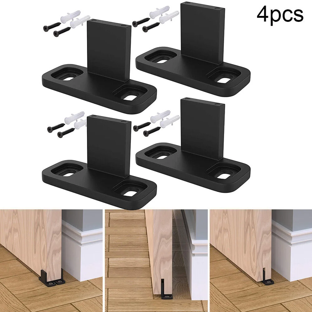 4PCS Sliding Door Slides Rails Barn Door Floor Guide Stay Roller For Sliding Barn Door Bottom Swing Stopper Hardware Accessories
4PCS Sliding Door Slides Rails Barn Door Floor Guide Stay Roller For Sliding Barn Door Bottom Swing Stopper Hardware Accessories