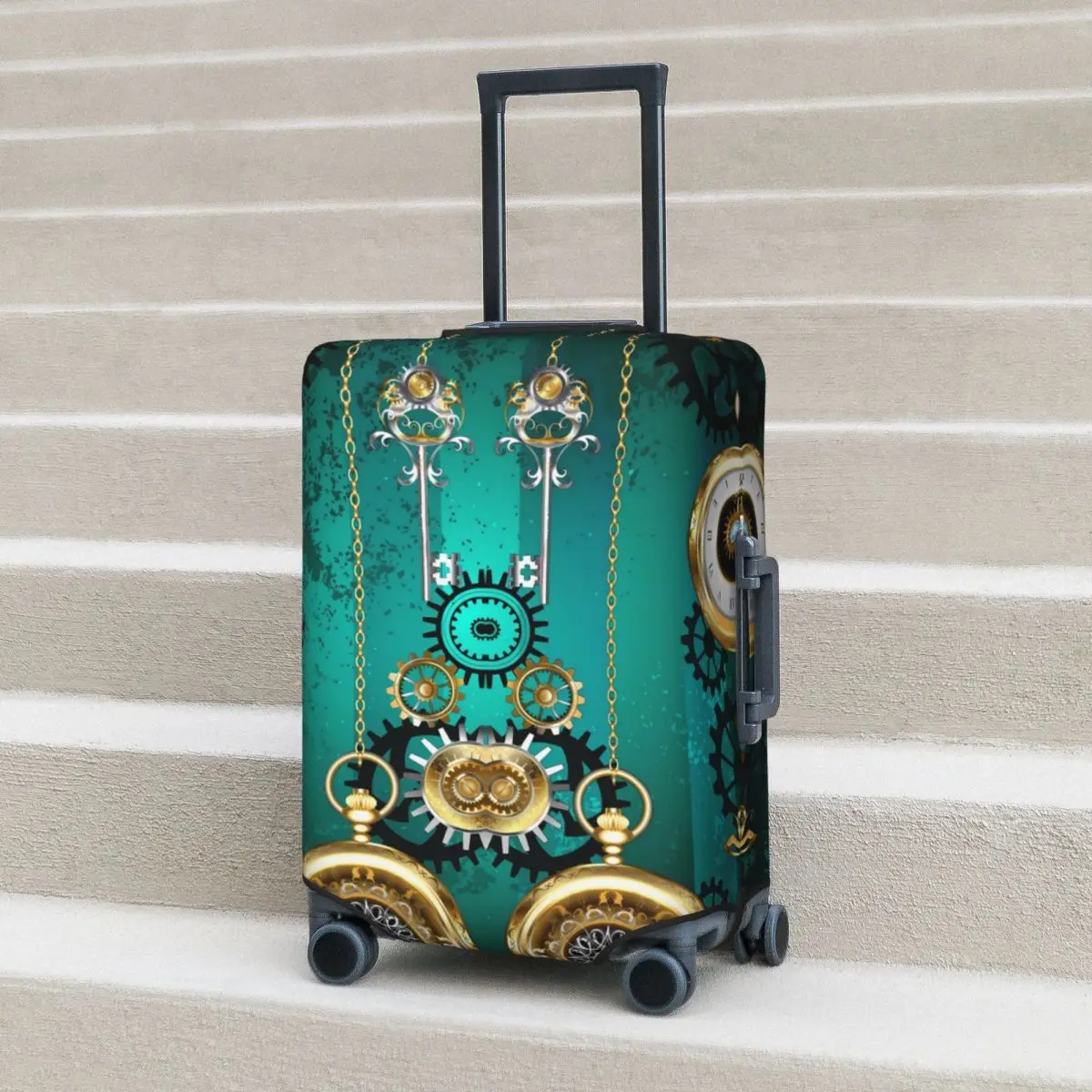 Steampunk Print Suitcase Cover Jewelry Watch Holiday Travel Practical Luggage Accesories Protection
Steampunk Print Suitcase Cover Jewelry Watch Holiday Travel Practical Luggage Accesories Protection
