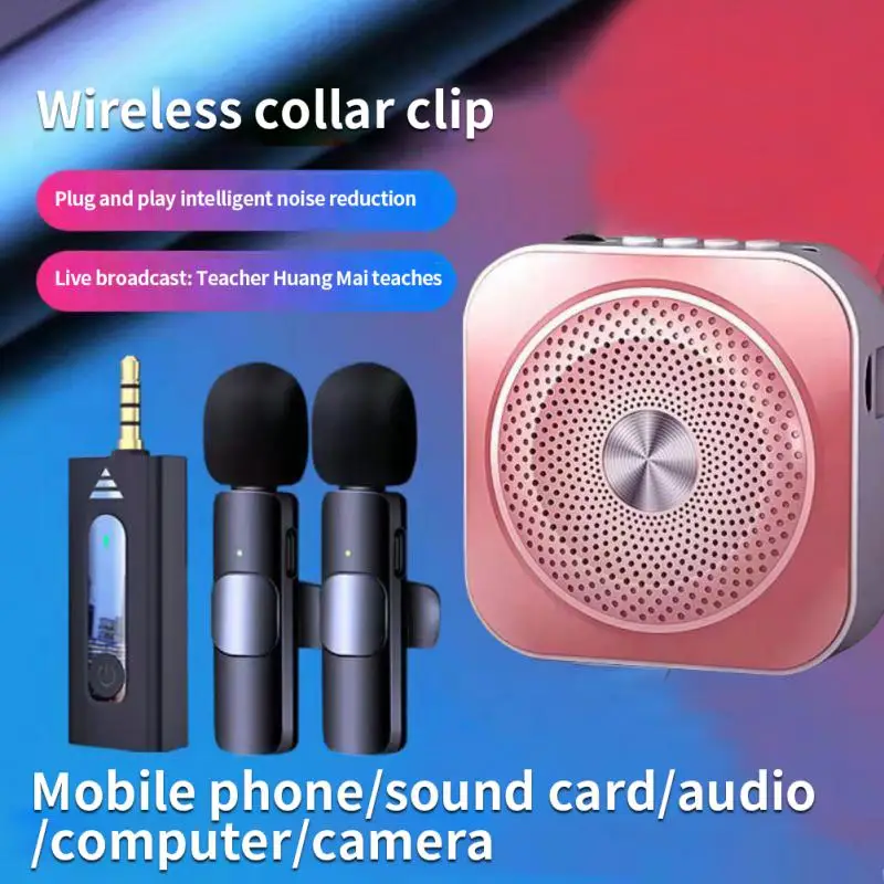 Lavalier Microphone Wireless 3.5mm Omnidirectional Condenser K35 Mic For Camera Speaker Smartphone,Recording Mic For Youtube
Lavalier Microphone Wireless 3.5mm Omnidirectional Condenser K35 Mic For Camera Speaker Smartphone,Recording Mic For Youtube