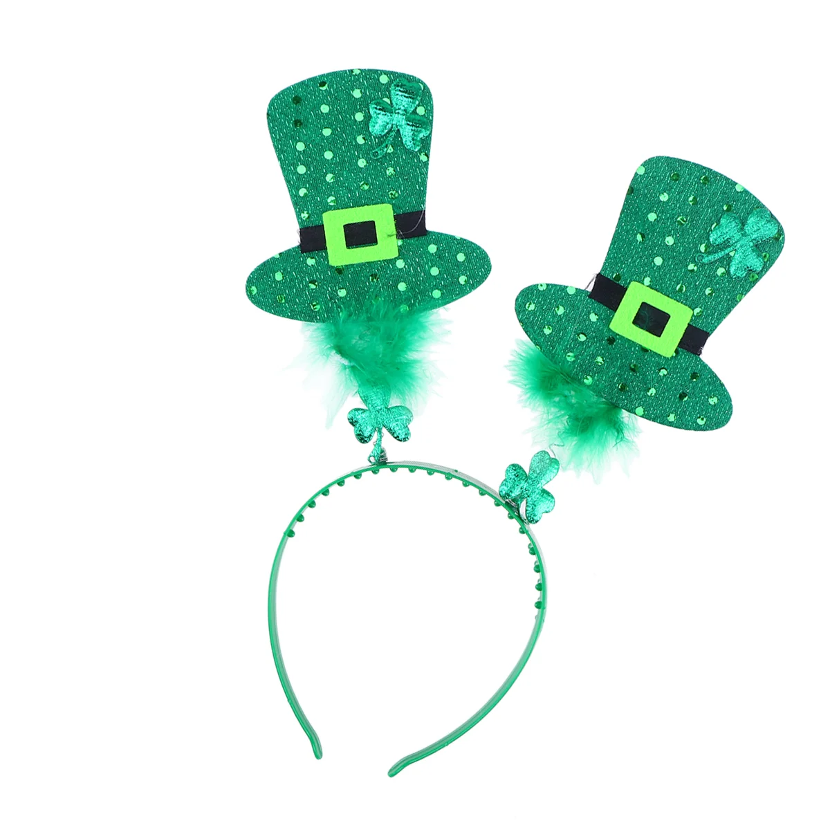 1pc St Patrick's Headband Fashion Hat Shiny Hair Accessory Headpiece Party Supply for Christmas Costume Play
1pc St Patrick's Headband Fashion Hat Shiny Hair Accessory Headpiece Party Supply for Christmas Costume Play