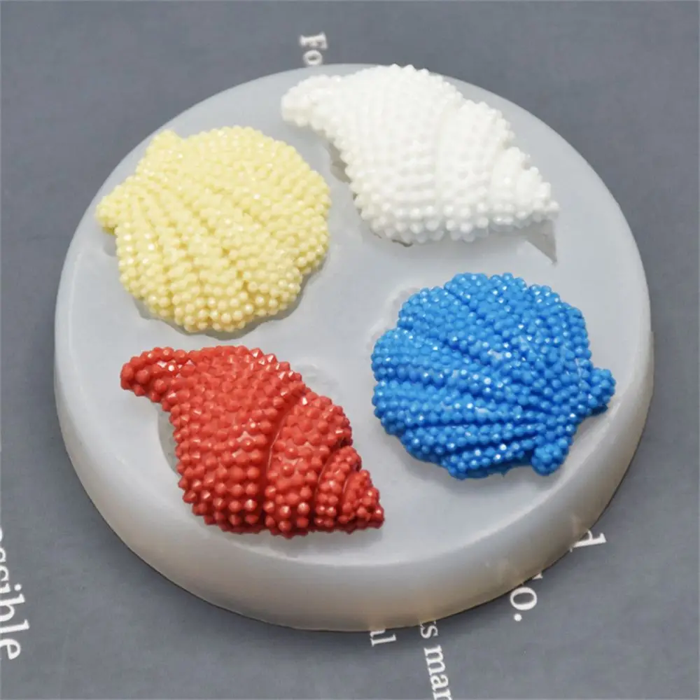 Craft Baking Tool Making Tool Chocolate Cake Multi-faceted DIY Art Shell Shape Silicone Mold Conch Resin Mould
Craft Baking Tool Making Tool Chocolate Cake Multi-faceted DIY Art Shell Shape Silicone Mold Conch Resin Mould