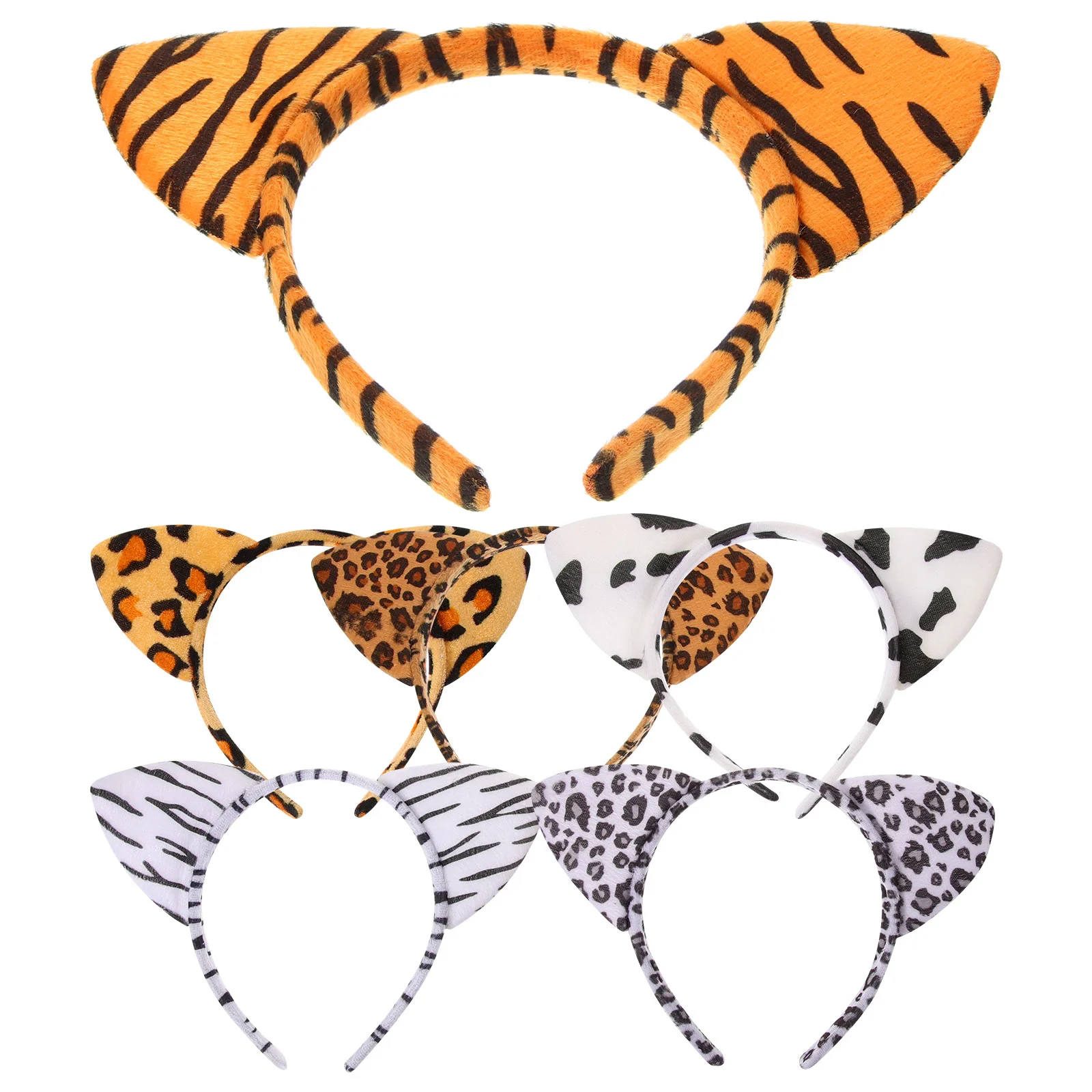 6Pcs Cat Ear Headbands Cat Leopard Ear Headbands Ears Hairbands Costume Party Hair Accessories
6Pcs Cat Ear Headbands Cat Leopard Ear Headbands Ears Hairbands Costume Party Hair Accessories