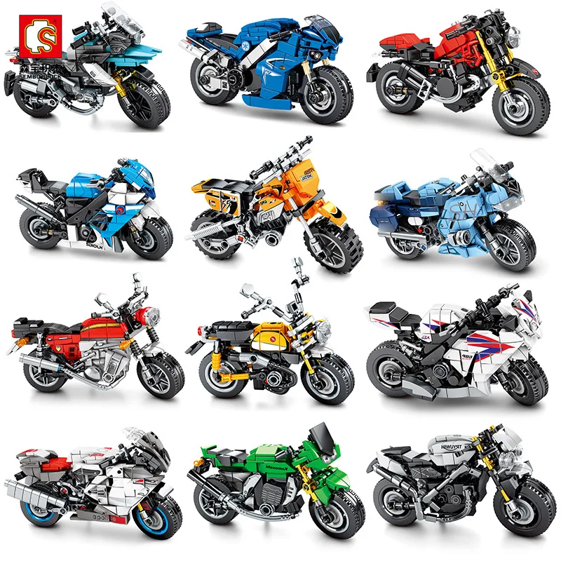 mini Building Blocks Motorcycle Model Small Particles Boys Children Intelligence Assembling and Combined Toys for child
mini Building Blocks Motorcycle Model Small Particles Boys Children Intelligence Assembling and Combined Toys for child