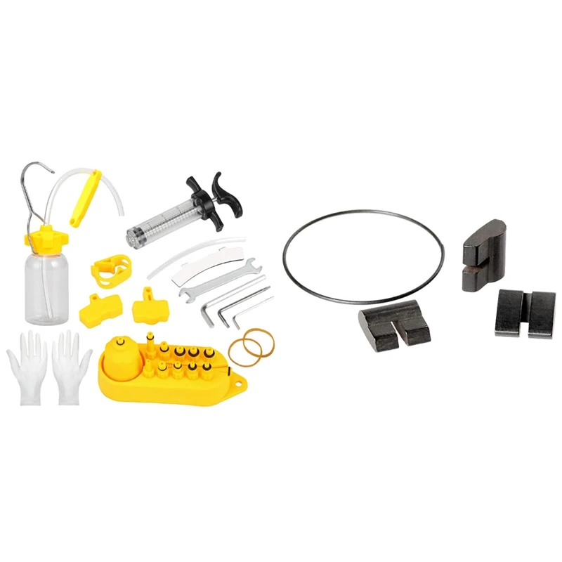 Universal Bicycle Hydraulic Disc Brake Oil Bleed Kit Tool With Bike 3-Pawl Service Kit
Universal Bicycle Hydraulic Disc Brake Oil Bleed Kit Tool With Bike 3-Pawl Service Kit
