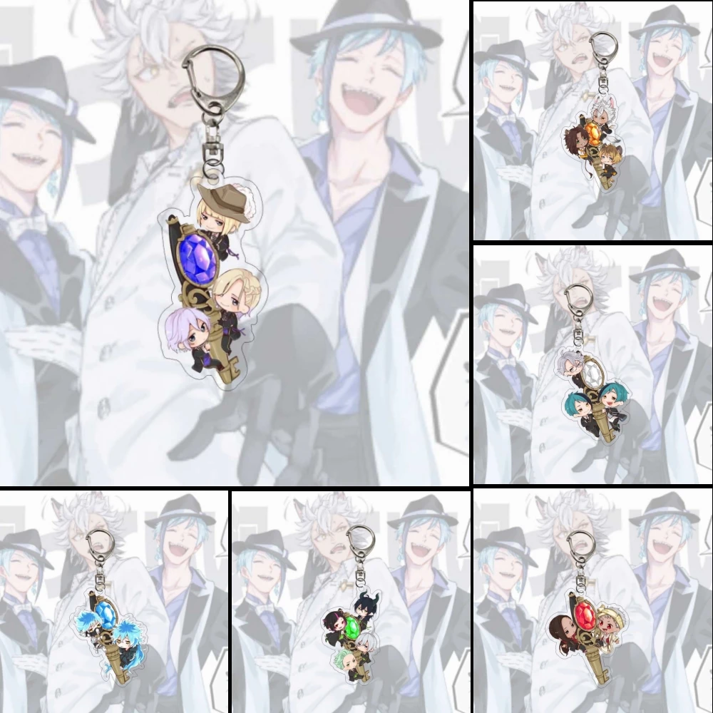 Anime Twisted Wonderland Keychain Cartoon Cute Figures Pendant Key Chain Ring Ornament Charm Women Men Gift Jewelry Accessories
Anime Twisted Wonderland Keychain Cartoon Cute Figures Pendant Key Chain Ring Ornament Charm Women Men Gift Jewelry Accessories