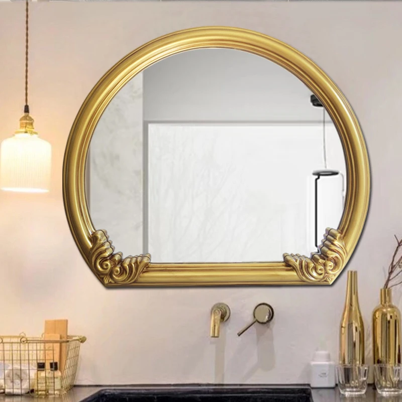 Large Wall Decorative Mirror Nordic Hanging Cosmetic Vintage Glass Luxury Decorative Mirror Bathroom Spiegel Home Decoration
Large Wall Decorative Mirror Nordic Hanging Cosmetic Vintage Glass Luxury Decorative Mirror Bathroom Spiegel Home Decoration