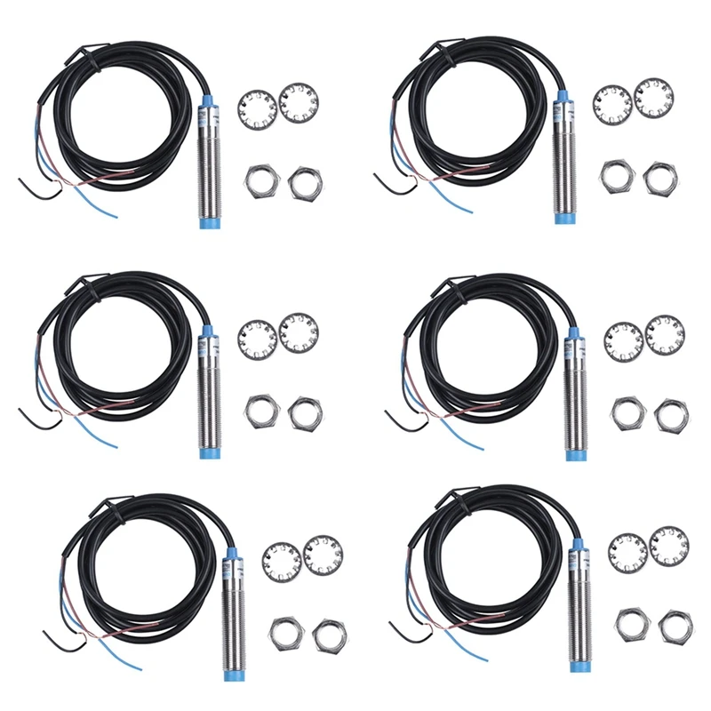 6X DC 6-36V PNP NO 3-Wire 4Mm Cylindrical Inductive Proximity Sensor Approach Switch LJ12A3-4-Z/BY
6X DC 6-36V PNP NO 3-Wire 4Mm Cylindrical Inductive Proximity Sensor Approach Switch LJ12A3-4-Z/BY