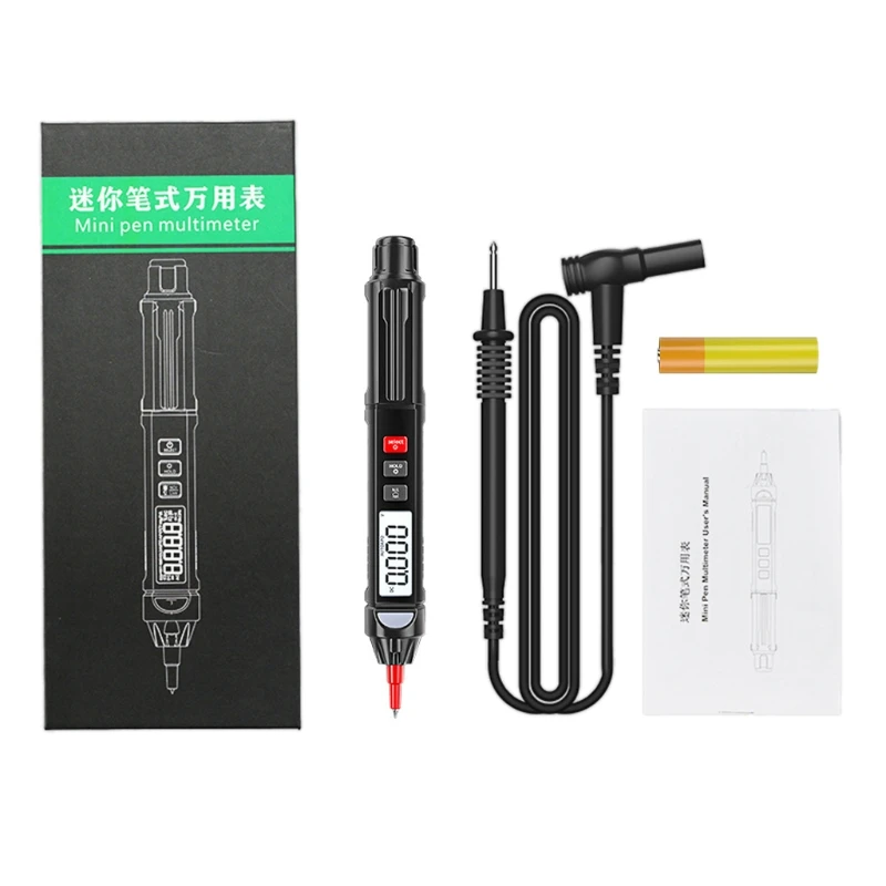 Intelligent Non-contact Pen Alarm AC Voltage Detector Meter Tester Pen Sensor Tester Battery Included
Intelligent Non-contact Pen Alarm AC Voltage Detector Meter Tester Pen Sensor Tester Battery Included