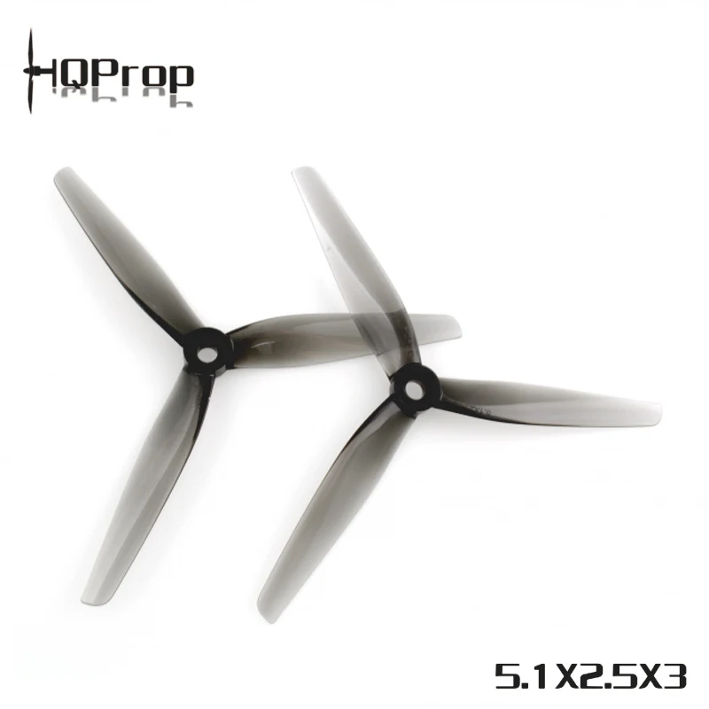 10Pairs(10CW+10CCW) HQPROP 5.1X2.5X3 Grey 5125 3-Blade PC Propeller M5 Shaft for RC FPV Freestyle 5inch 5.1inch Drones DIY Parts
10Pairs(10CW+10CCW) HQPROP 5.1X2.5X3 Grey 5125 3-Blade PC Propeller M5 Shaft for RC FPV Freestyle 5inch 5.1inch Drones DIY Parts
