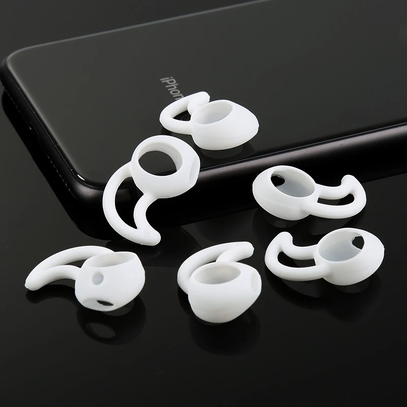 

Soft Silicone Sport Replacement Earbud Tips for iPod iPhone 6/6 Plus/5/5S/5C Headphones Earbuds Earpods For Airpods Cover Plug
