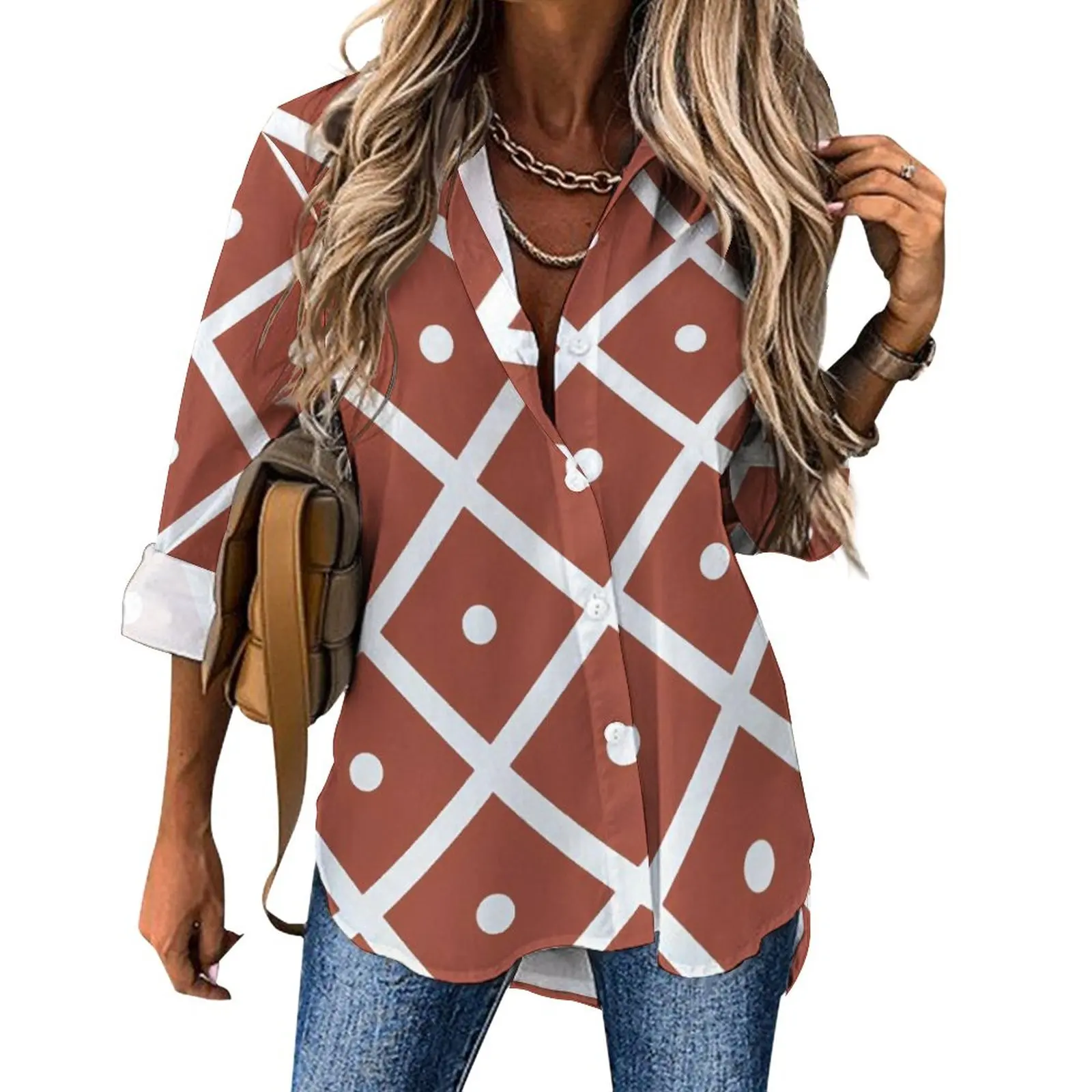 Jojos Bizzare Adventures Blouse Guido Mista Red Plaid Vintage Casual Blouses Women Street Wear Shirts Long-Sleeve Oversize Top
Jojos Bizzare Adventures Blouse Guido Mista Red Plaid Vintage Casual Blouses Women Street Wear Shirts Long-Sleeve Oversize Top