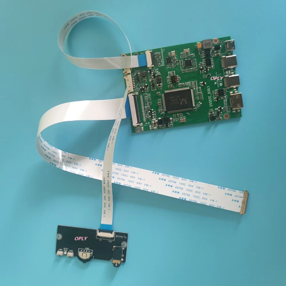 EDP controller board kit Type-C for LP156WFD 15.6" 1920X1080 LED display Mini HDMI-compatible with Micro USB LCD DIY screen
EDP controller board kit Type-C for LP156WFD 15.6" 1920X1080 LED display Mini HDMI-compatible with Micro USB LCD DIY screen