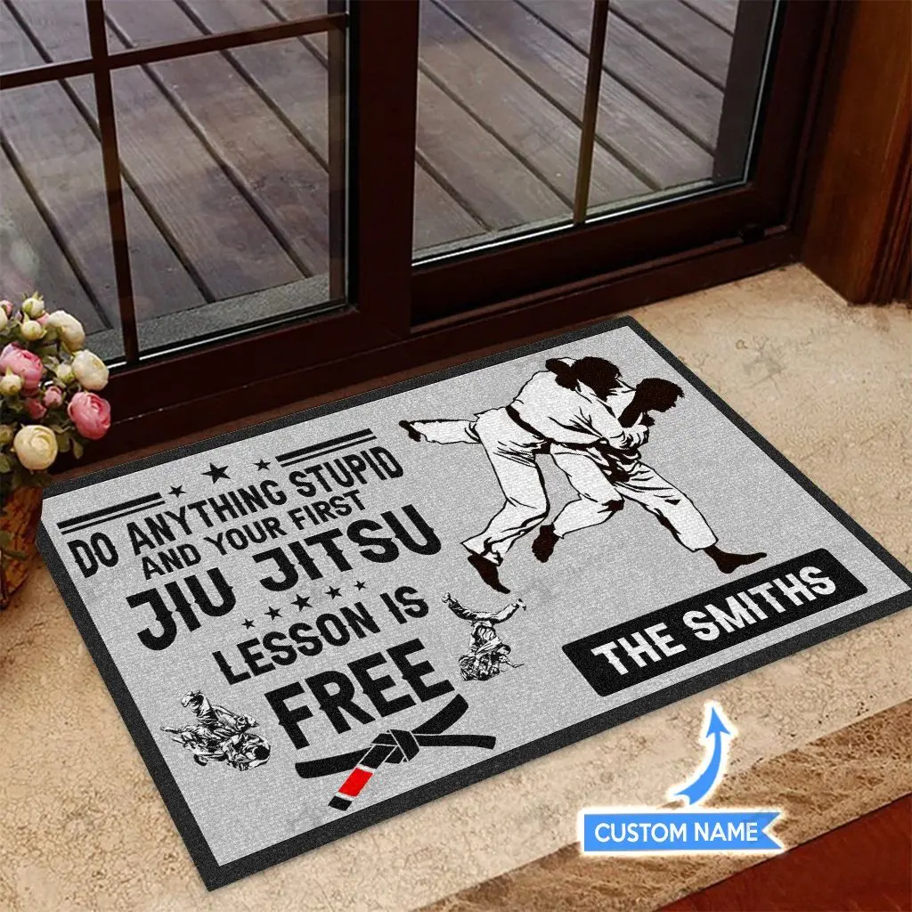 Jiu Jitsu Karata Sport Lover Custom Name Gift Decor Porch Doormat Rug Mats Floor Carpet 3D All Over Printed Doormat Non-slip Q-1
Jiu Jitsu Karata Sport Lover Custom Name Gift Decor Porch Doormat Rug Mats Floor Carpet 3D All Over Printed Doormat Non-slip Q-1