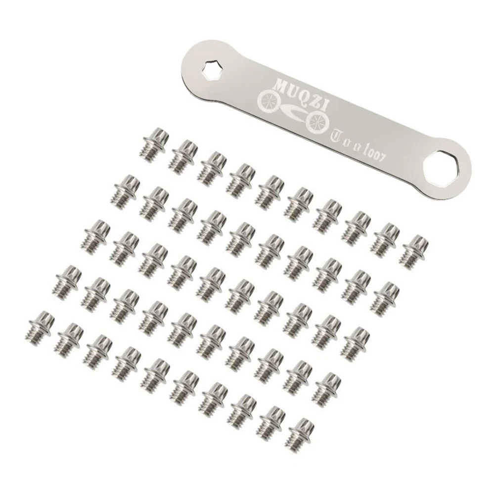 50Pcs Anti-skid Bike Pedal Nail MTB Road Bicycle Parts Screws M4*6mm Bolts For Downhill Skid-Proof Bicycle Parts Accessories
50Pcs Anti-skid Bike Pedal Nail MTB Road Bicycle Parts Screws M4*6mm Bolts For Downhill Skid-Proof Bicycle Parts Accessories