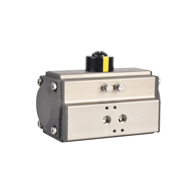 

AT Type AT32 52 63 75 83 92 105 125 140 160 190 210 240 270 300 Double Action Pneumatic Valve Actuator