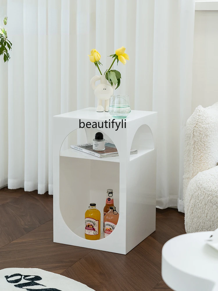 zq Wind Acrylic Side Table Minimalist Creative Arch Small Coffee Table Bedroom Bedside Side Cabinet
zq Wind Acrylic Side Table Minimalist Creative Arch Small Coffee Table Bedroom Bedside Side Cabinet