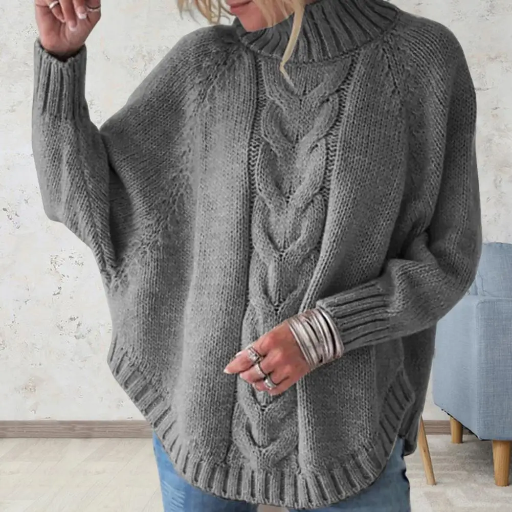 Knitted Sweater Popular Office Lady Oversized Warm Knitted Sweater Stretchy Pullover Sweater
Knitted Sweater Popular Office Lady Oversized Warm Knitted Sweater Stretchy Pullover Sweater