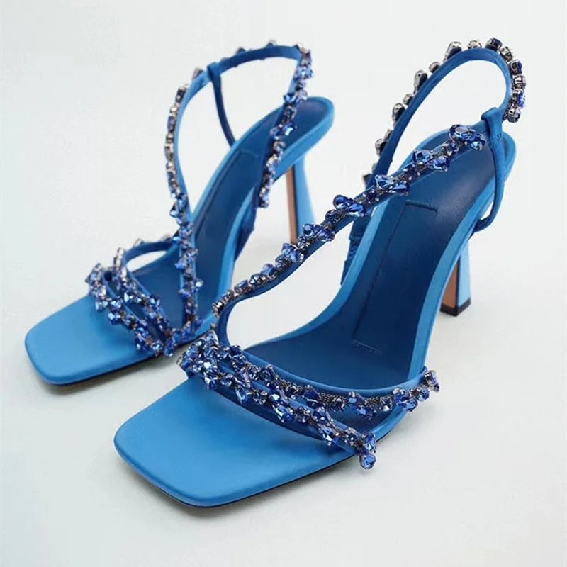 High Heeled Ankle Luxury Rivet Women Shoes 2022 Summer New Women's Pumps Pointed Versatile Sexy Prom Women's Sandals Footwear
High Heeled Ankle Luxury Rivet Women Shoes 2022 Summer New Women's Pumps Pointed Versatile Sexy Prom Women's Sandals Footwear