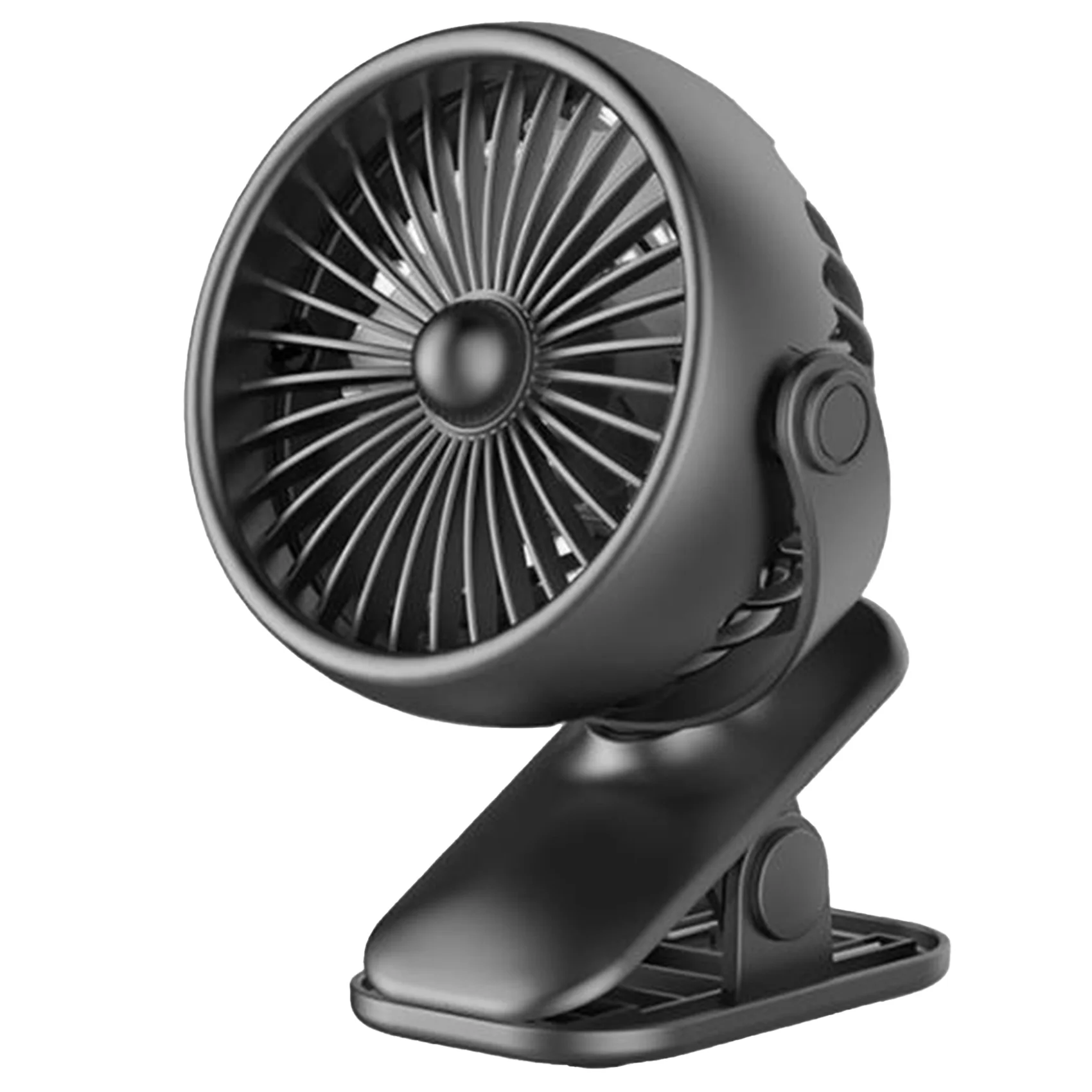 Rechargeable USB Fan Desktop Mini Fan 3 Speed Super Mute Cooler for Office Car Travel Portable Cooling Clip Fans Black
Rechargeable USB Fan Desktop Mini Fan 3 Speed Super Mute Cooler for Office Car Travel Portable Cooling Clip Fans Black