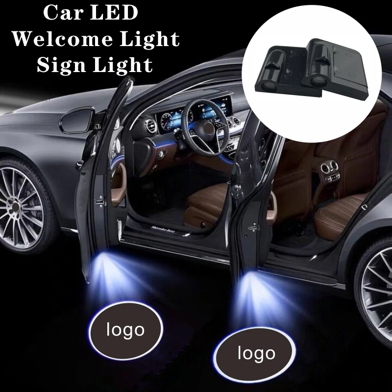 Car LED Door Sign Light Welcome Light Laser Projector Open Door Lighting Atmosphere Change Decoration Car Light Auto Accessories
Car LED Door Sign Light Welcome Light Laser Projector Open Door Lighting Atmosphere Change Decoration Car Light Auto Accessories