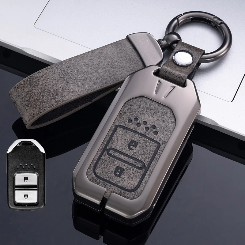 Zinc Alloy Car Key Case Cover Fob Shell for Honda Vezel city Civic BR-V HR-VCRV Pilot Accord Jazz Jade Crider Odyssey
Zinc Alloy Car Key Case Cover Fob Shell for Honda Vezel city Civic BR-V HR-VCRV Pilot Accord Jazz Jade Crider Odyssey