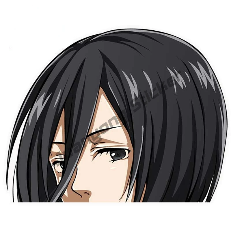 Car Sticker for MKS01 Mikasa AoT Ackerman Anime Peeking Fine Cartoon Decal Motorcycle Waterproof DIY Occlusion Scratch PVC13x9cm
Car Sticker for MKS01 Mikasa AoT Ackerman Anime Peeking Fine Cartoon Decal Motorcycle Waterproof DIY Occlusion Scratch PVC13x9cm