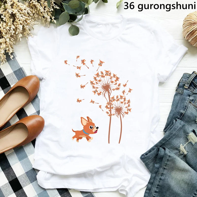 Футболка Dachshunds/corgi/beagle с изображением собаки одуванчика и животных, женская одежда 2022, забавная белая футболка, женские рубашки в стиле Хара...
Футболка Dachshunds/corgi/beagle с изображением собаки одуванчика и животных, женская одежда 2022, забавная белая футболка, женские рубашки в стиле Хара...