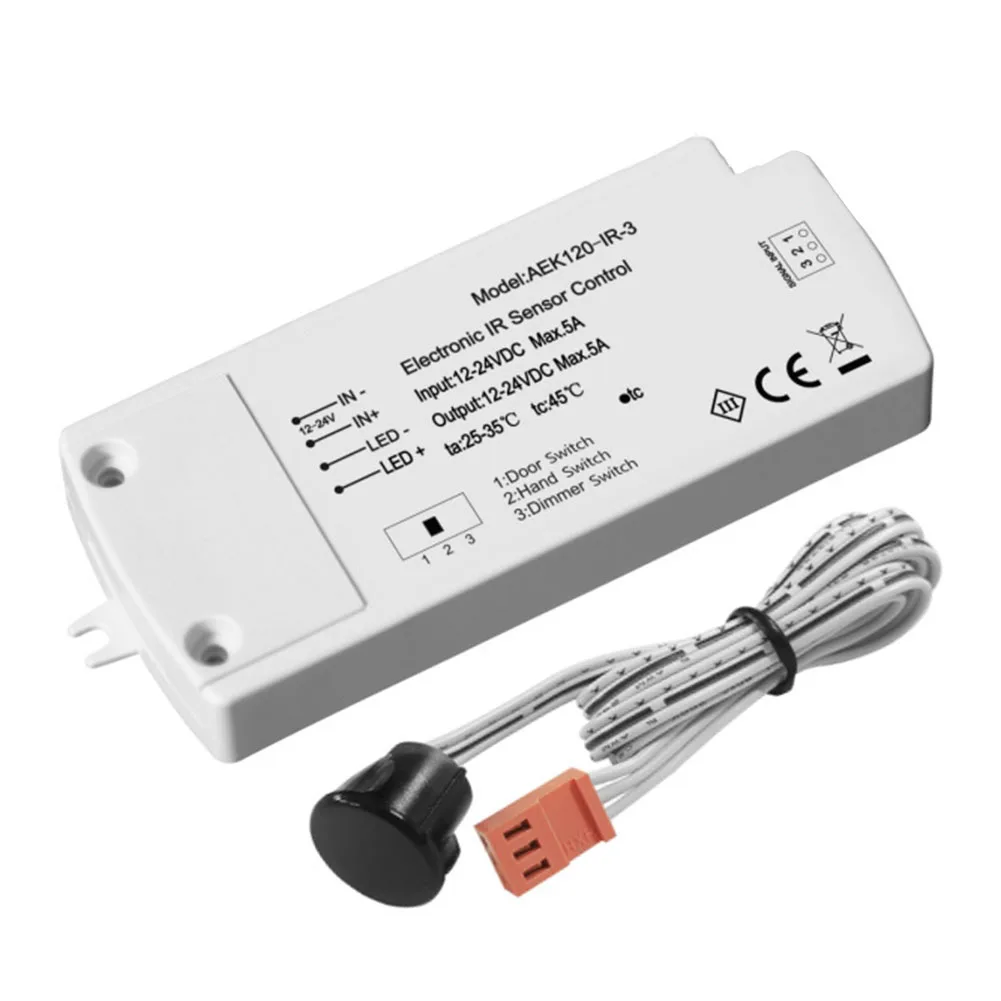 Cabinet Lamp Adapter Master Electronic IR MOTION SENSOR SWITCH TOUCHLESS ON/OFF Kitchen Cabinet Light Door Wardrobe Lamp Control
Cabinet Lamp Adapter Master Electronic IR MOTION SENSOR SWITCH TOUCHLESS ON/OFF Kitchen Cabinet Light Door Wardrobe Lamp Control