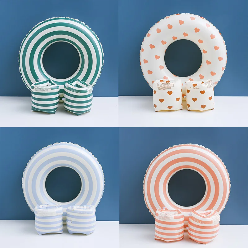 60CM Baby Swim Ring Tube Inflatable Toy Swimming Ring For Kid Float Pool Beach Arm Float Water Play Summer Pool Accessories
60CM Baby Swim Ring Tube Inflatable Toy Swimming Ring For Kid Float Pool Beach Arm Float Water Play Summer Pool Accessories