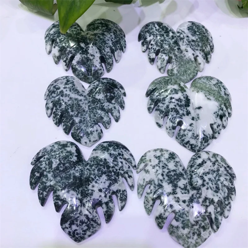1PCS Wholesale Natural Quartz Crystal Moss Agate Carved Leaves Charms Carvings For Diy Jewelry Making Necklace Accessories
1PCS Wholesale Natural Quartz Crystal Moss Agate Carved Leaves Charms Carvings For Diy Jewelry Making Necklace Accessories