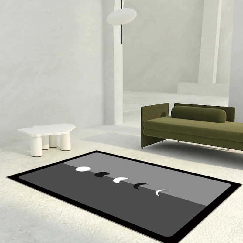 Modern Light Luxury Minimalist Living Room Carpet High Quality Black Gray Bedroom Bedside Tatami Home Large Area Decorative Rug
Modern Light Luxury Minimalist Living Room Carpet High Quality Black Gray Bedroom Bedside Tatami Home Large Area Decorative Rug