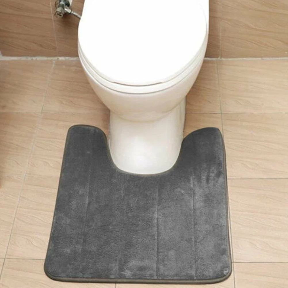 Household Slow Rebound U-Shaped Water Absorbing Mats Coral Fleece Washable Bathroom Toilet Mats Kitchen Mats Toilet Floor Mats
Household Slow Rebound U-Shaped Water Absorbing Mats Coral Fleece Washable Bathroom Toilet Mats Kitchen Mats Toilet Floor Mats