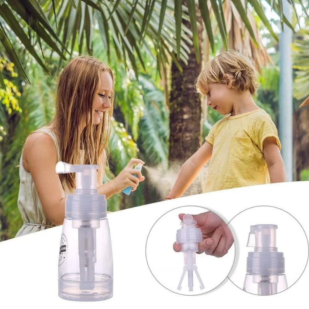 180ml Portable Travel Cle Powder Atomizer Bottle Plastic Refillable Sprayer Container
180ml Portable Travel Cle Powder Atomizer Bottle Plastic Refillable Sprayer Container