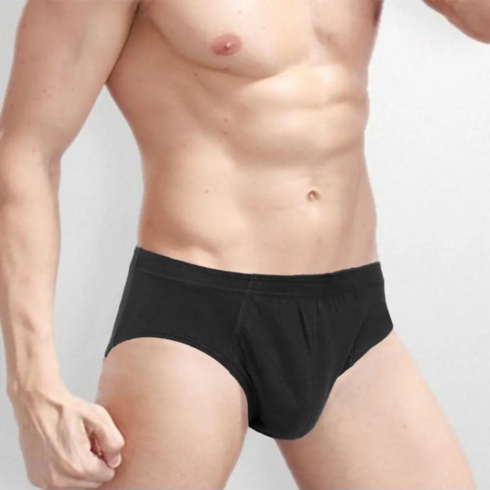 Plus Size Trendy Simple Breathable Man Sexy Panties Soft Fabric Trendy Briefs Elasticity for Sleeping
Plus Size Trendy Simple Breathable Man Sexy Panties Soft Fabric Trendy Briefs Elasticity for Sleeping